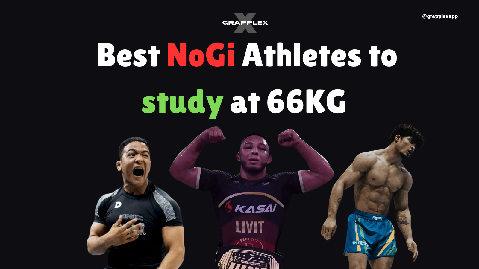 5 NoGi Athletes to Study at 66KG